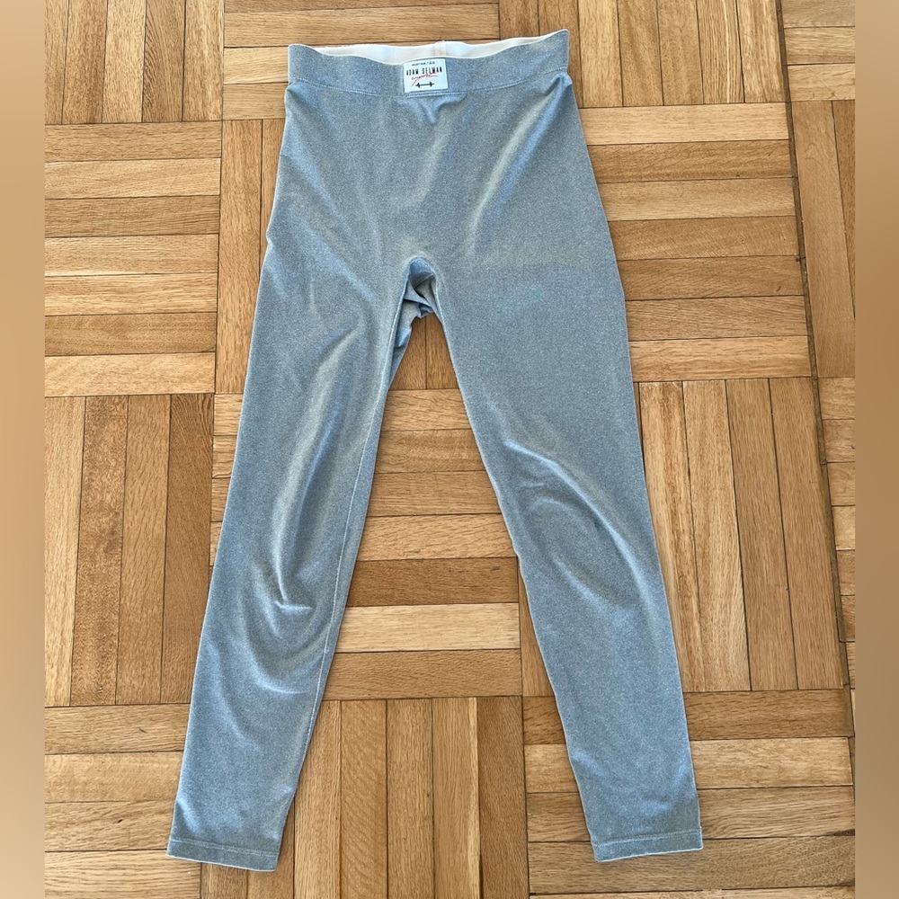 Adam Selman Sport Heather Grey Leggings
